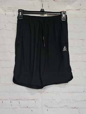 Reebok Black Kids Athletic Shorts